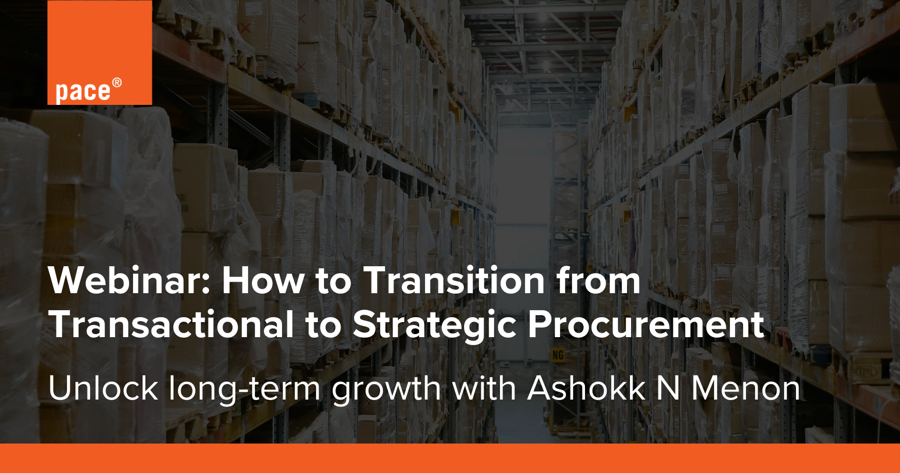 Transitioning to Strategic Procurement with Ashokk n Menon  Listing Image